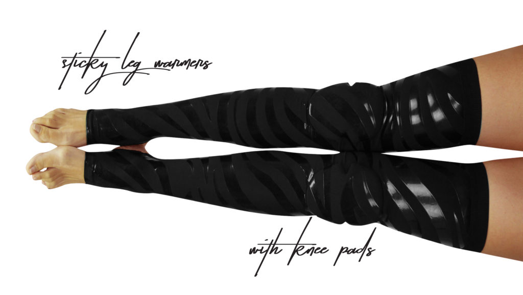 Sticky Leg Warmers Over Knee Animal print PoleΜaniac